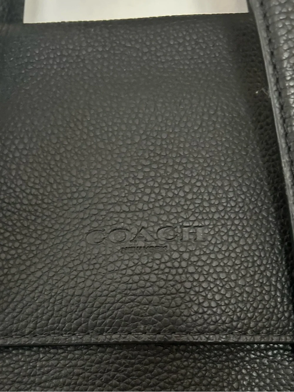 Coach Metropolitan Portfolio Laptop Leather Briefcase Messenger Bag Work Tote